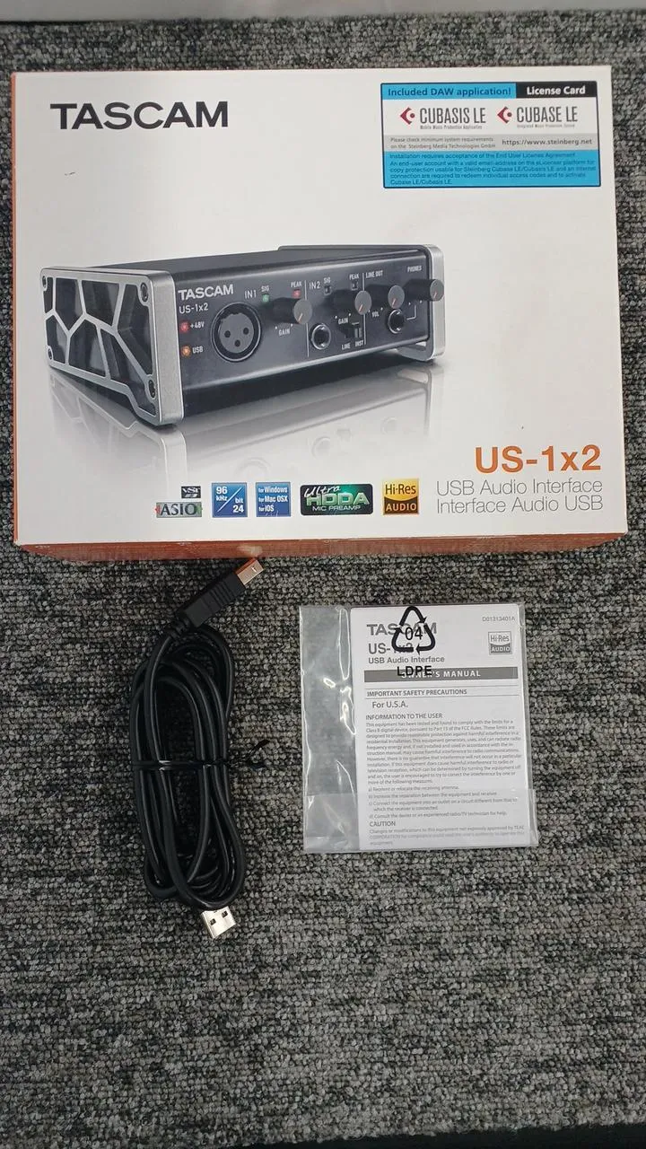 TASCAM Audio-Interface US-1X2