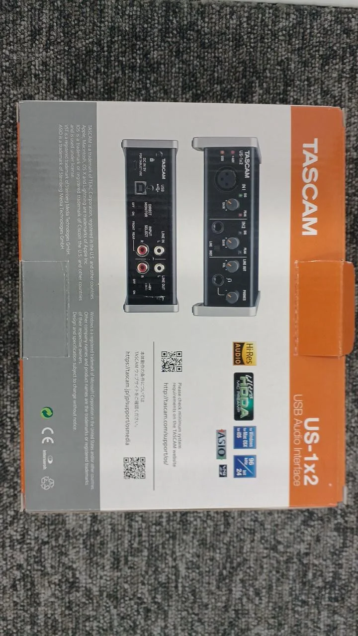 TASCAM Audio-Interface US-1X2