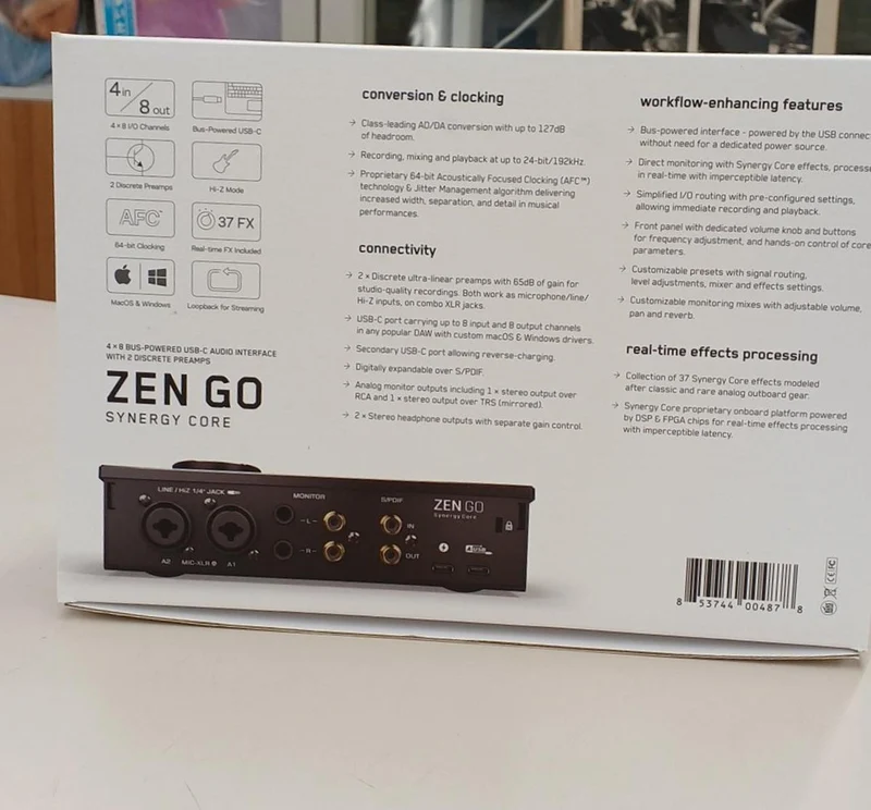 ANTELOPE AUDIO Audio-Interface: ZEN GO SC