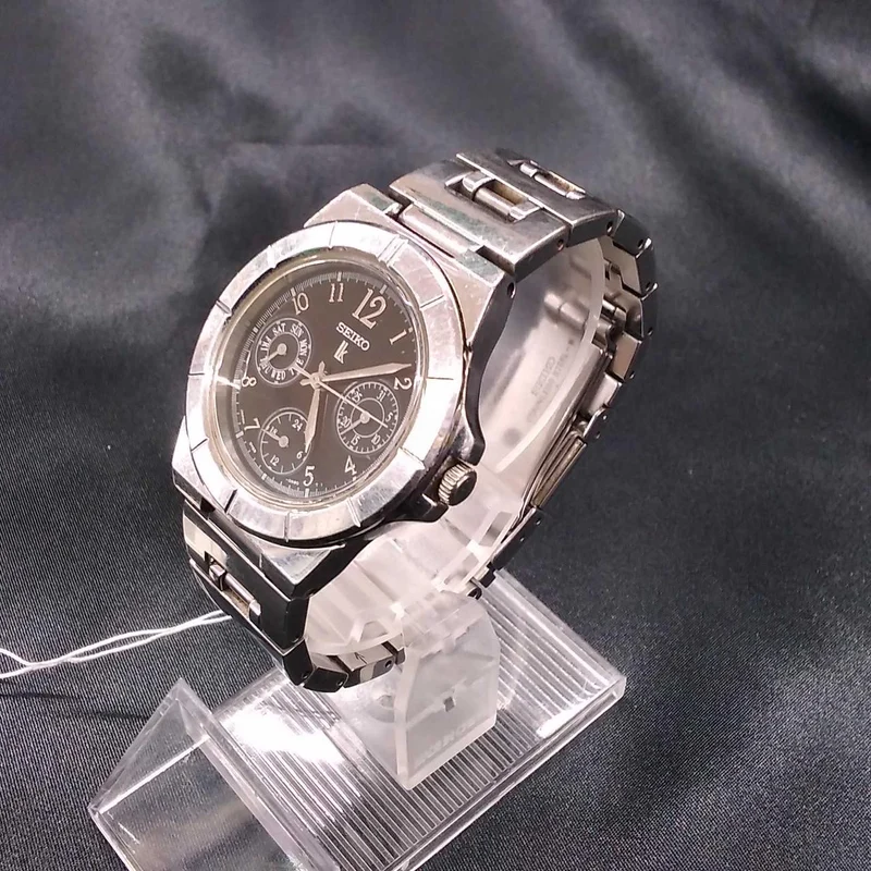 SEIKO Quarz-Analog-Armbanduhr 5Y89-0B30