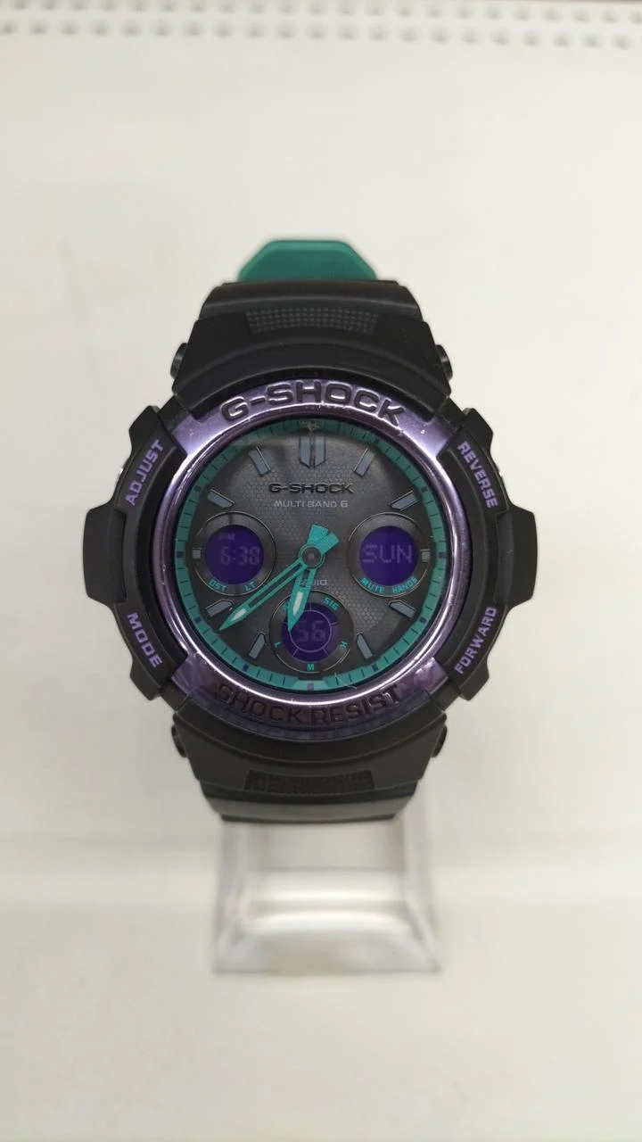 CASIO Funkgesteuerte Solar-G-SHOCK AWG-M100SBL