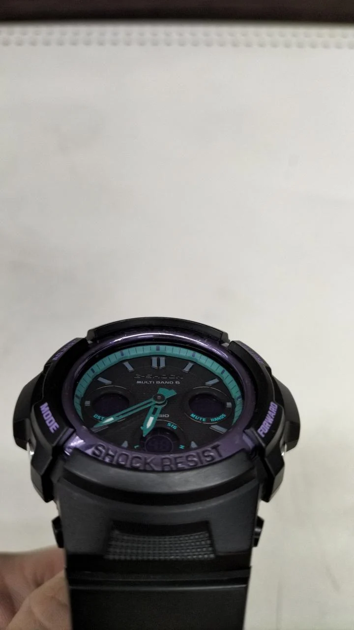 CASIO Funkgesteuerte Solar-G-SHOCK AWG-M100SBL