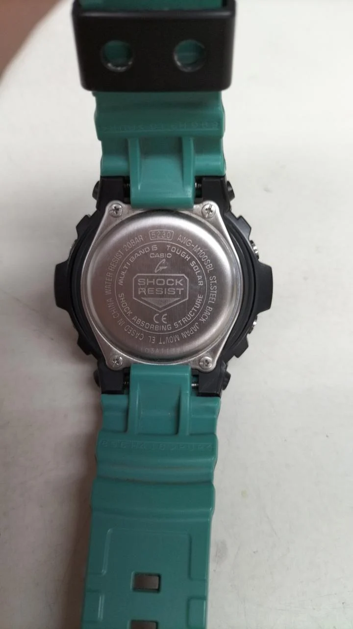 CASIO Funkgesteuerte Solar-G-SHOCK AWG-M100SBL