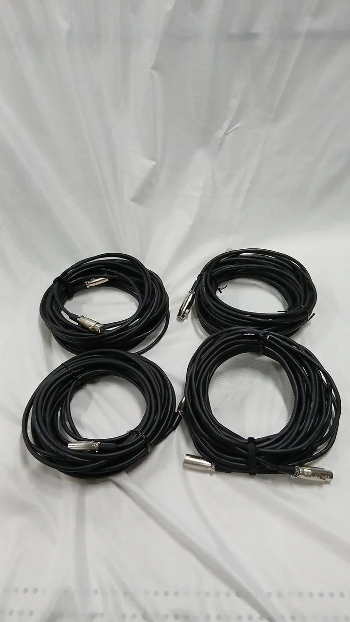 CLASSIC PRO [NET Exklusiv] Mikrofonkabel 15 m MIX 100-15 m, 4er-Set