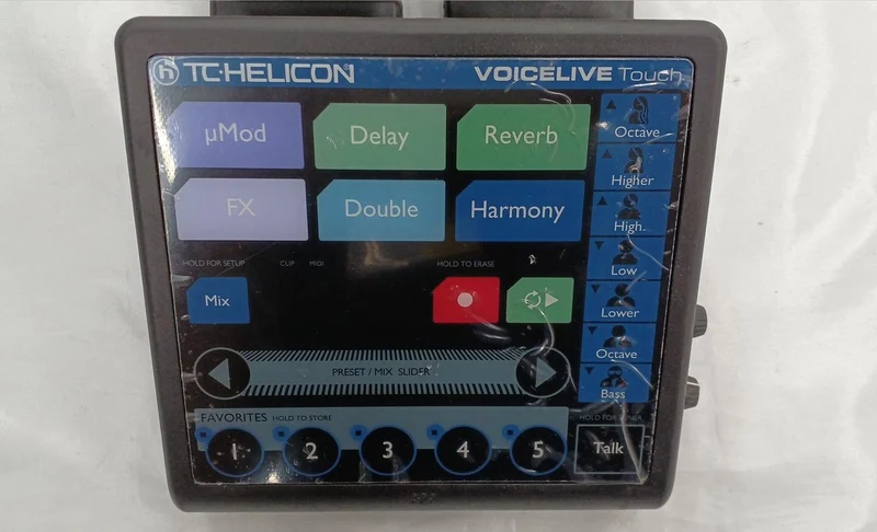 TC-HELICON Vocal Effects Pedal VOICELIVE TOUCH