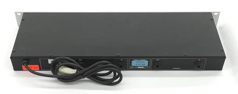 BEHRINGER Noise Gate DENOISER SNR202