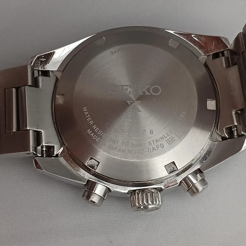 SEIKO Solar Chrono Uhr V192-0AF0