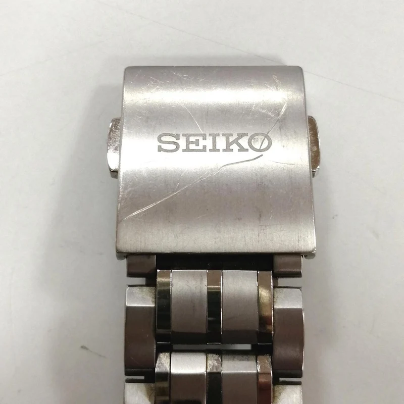SEIKO Solar-Armbanduhr Schwarz × Silber 8X82-0AB0-1