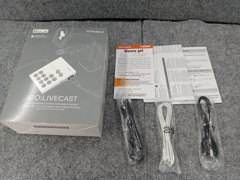 ROLAND GO LIVE CAST Audio-Interface für Smartphones