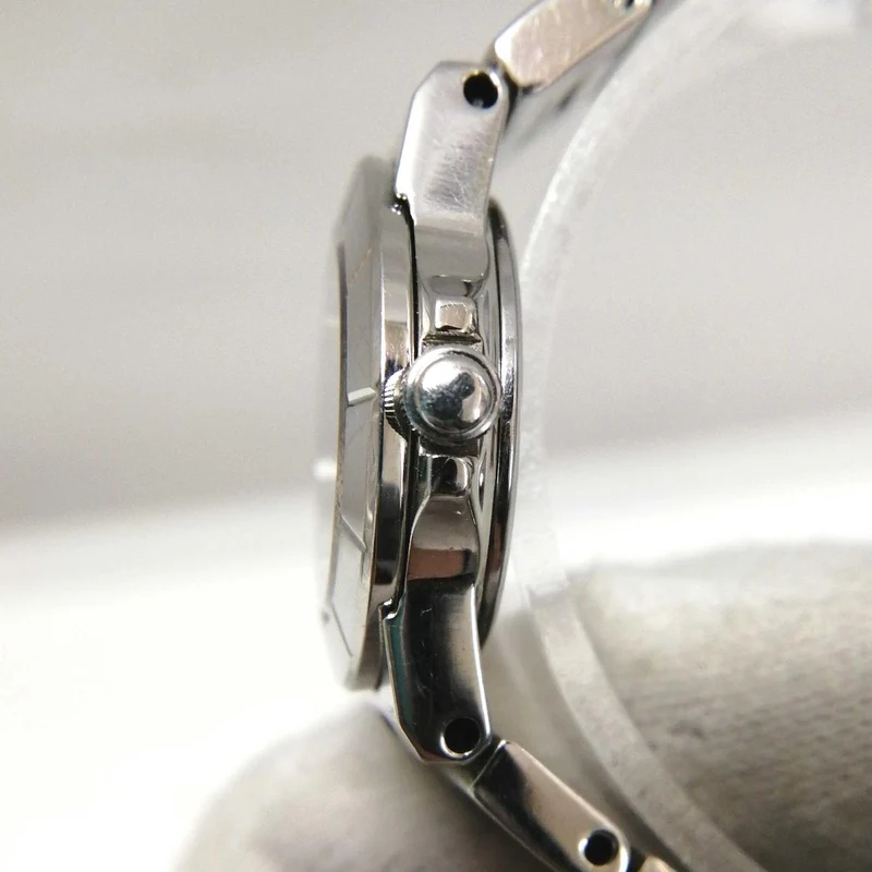 SEIKO Quarzuhr 4N21-1130 Silber × Hellblau