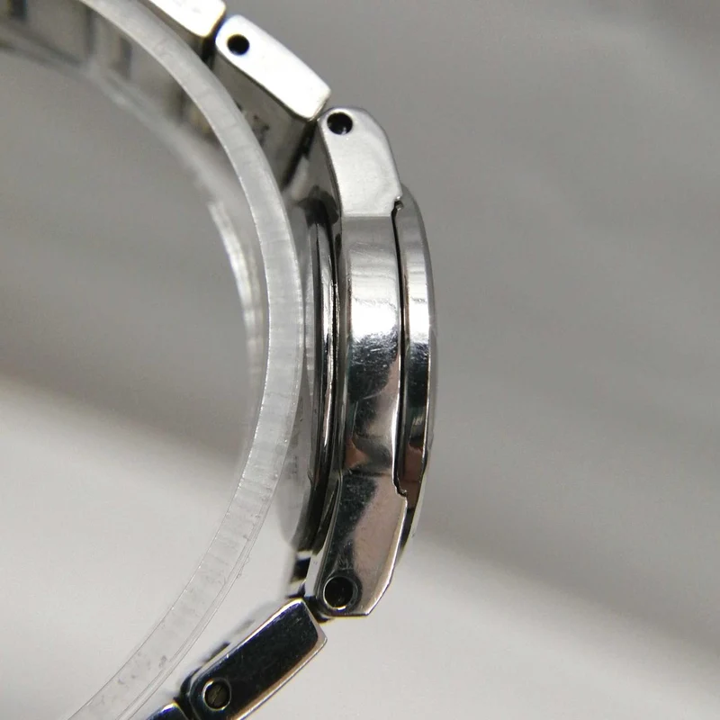 SEIKO Quarzuhr 4N21-1130 Silber × Hellblau
