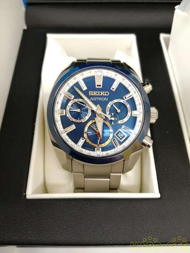SEIKO Solar-Armbanduhr Novak Djokovic 2020 Limited Edition Modell SBXC045