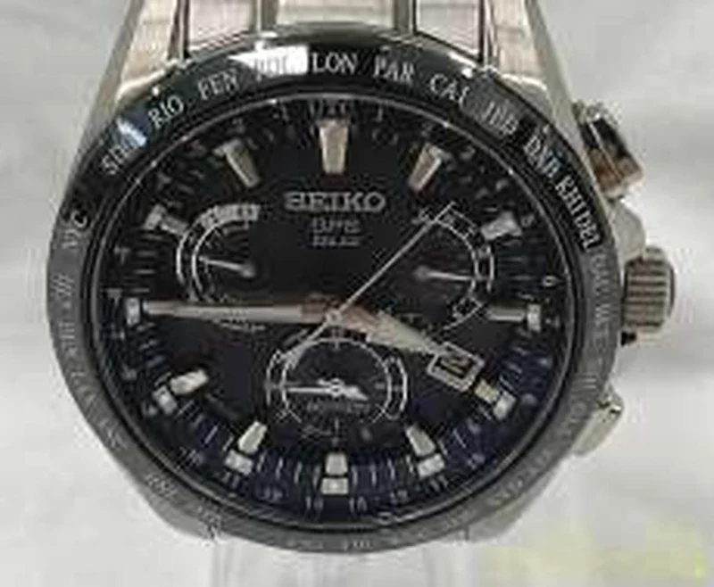 SEIKO Solar-Funk-Armbanduhr 8X53-0AB0-2