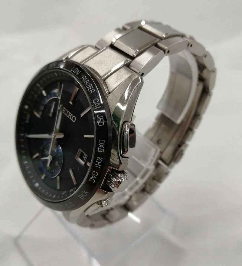 SEIKO Quarz-Analog-Armbanduhr 8B63-0ABO