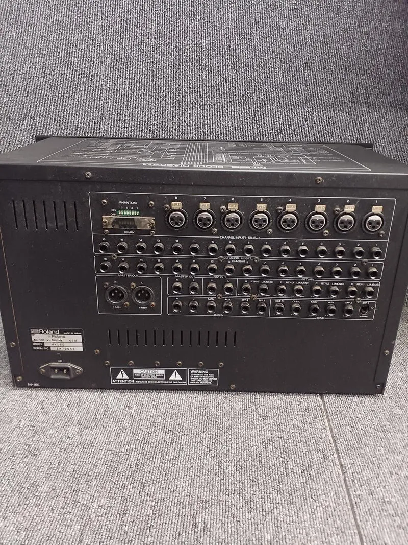 [SCHROTT] ROLAND 16-Kanal-Mischpult M-16E