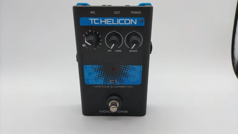 TC-HELICON Gesangseffektpedal: VOICETONE C1