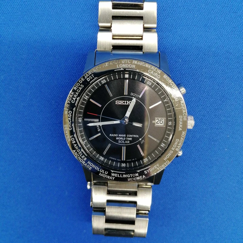 SEIKO Solar-Funkuhr 7B25-0AE0