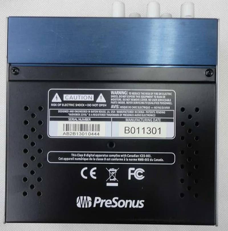 PRESONUS Audio-Interface: AUDIOBOX 22VSL