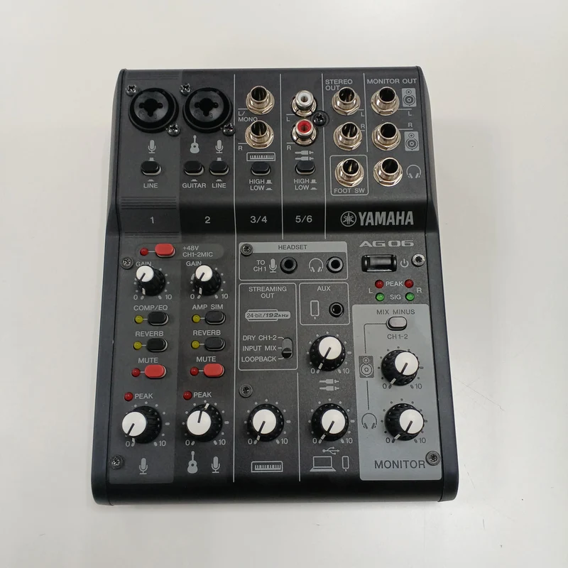 YAMAHA [Mit Box] YAMAHA AG06 MK2 AG06MK2