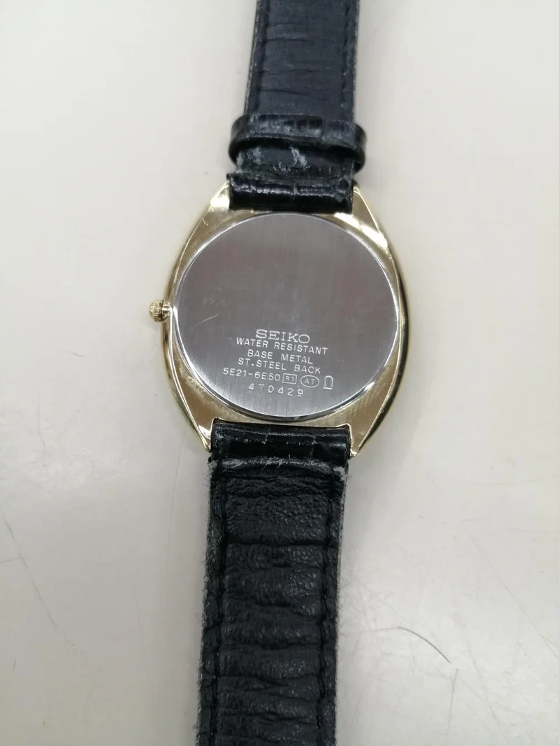 SEIKO Quarz-Armbanduhr 5E21-6E50