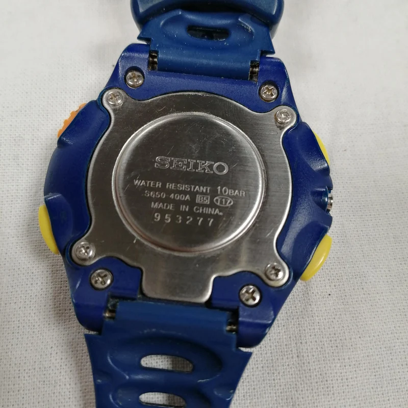 SEIKO JUNK Armbanduhr S650-400A Batterie nicht austauschbar