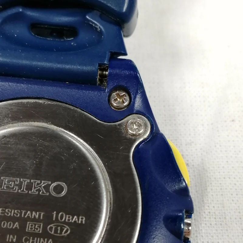 SEIKO JUNK Armbanduhr S650-400A Batterie nicht austauschbar