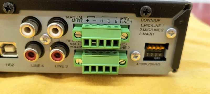 TOA Mischer A-5012