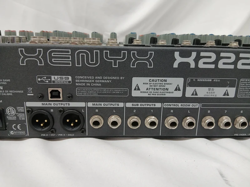 BEHRINGER Mixer XENYX X2222USB