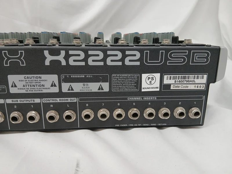 BEHRINGER Mixer XENYX X2222USB