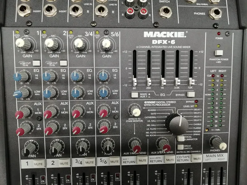 [JUNK] MACKIE Analogmixer DFX・6