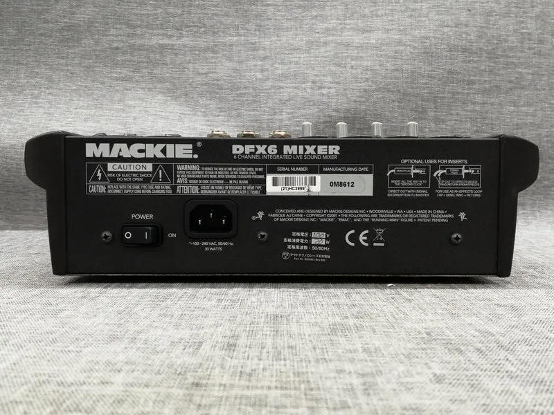 [JUNK] MACKIE Analogmixer DFX・6
