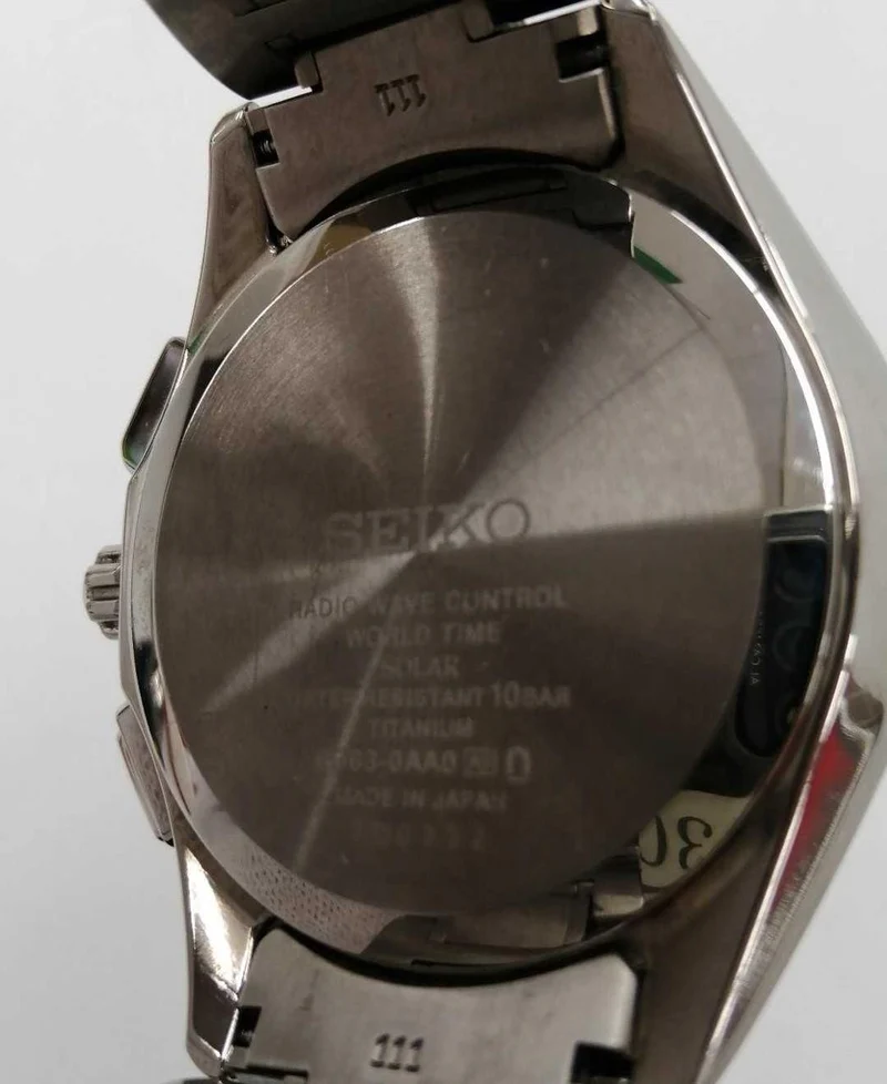 SEIKO Quarz-Armbanduhr 8B63-0AA0