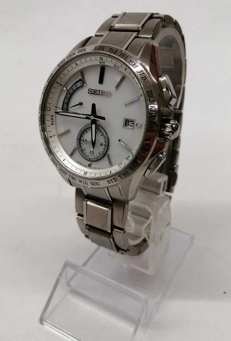 SEIKO Quarz-Armbanduhr 8B63-0AA0