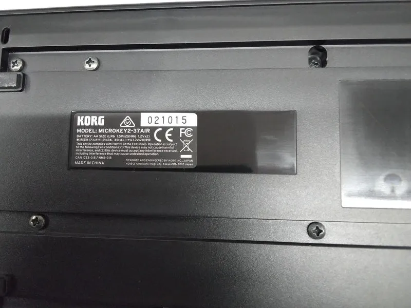 KORG MIDI-Keyboard MICROKEY2-37AIR