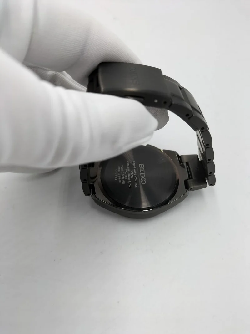 SEIKO Funkgesteuerte Solar-Armbanduhr 7B27-0AC0