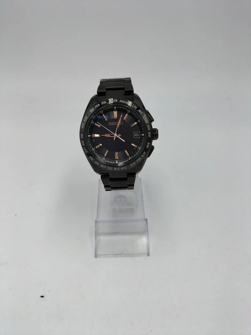 SEIKO Funkgesteuerte Solar-Armbanduhr 7B27-0AC0