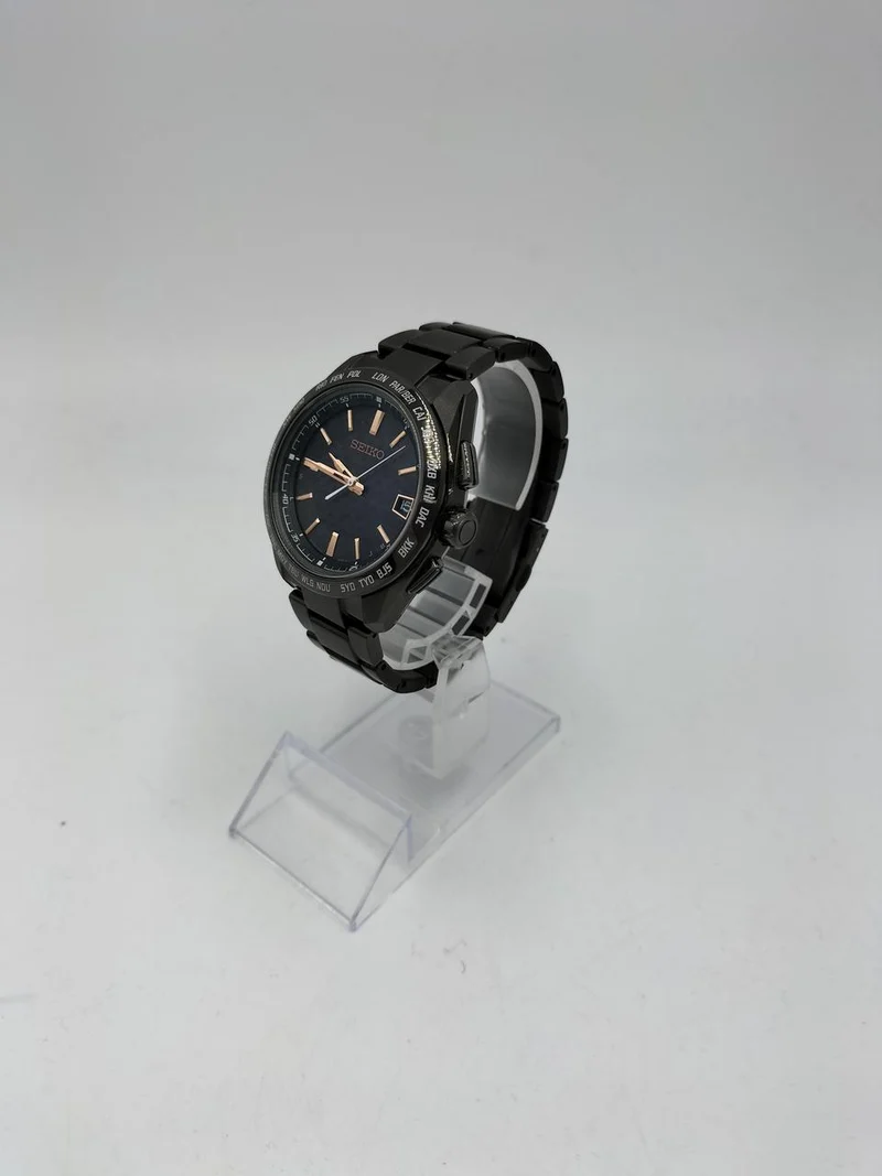 SEIKO Funkgesteuerte Solar-Armbanduhr 7B27-0AC0