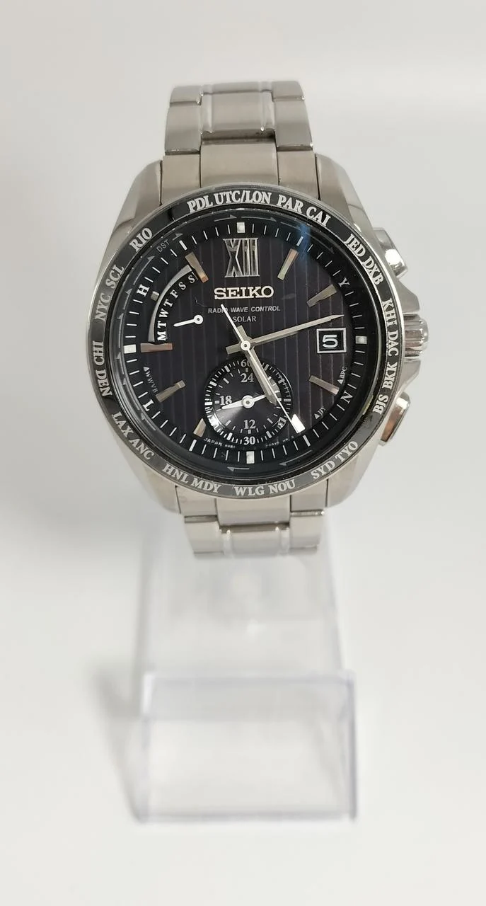 SEIKO Radio Solar 8B54-0AW0