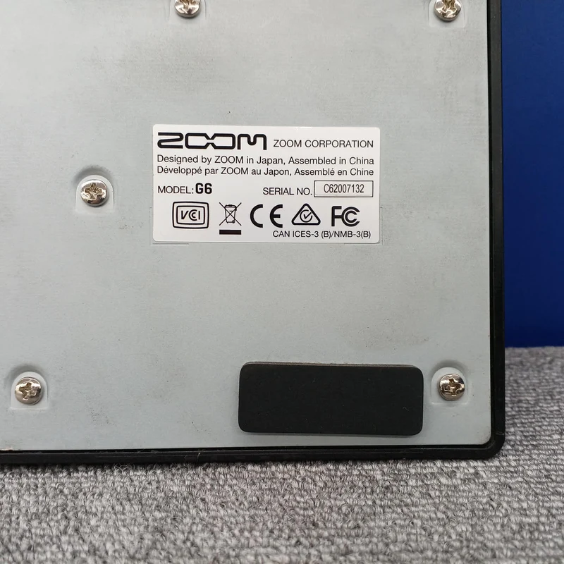 ZOOM Multi-Effekte G6