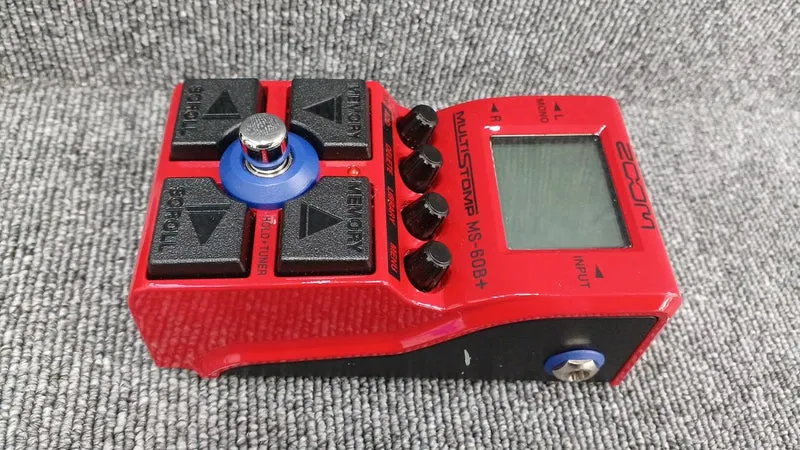 ZOOM Bass Multi-Effektgerät MS-60B+