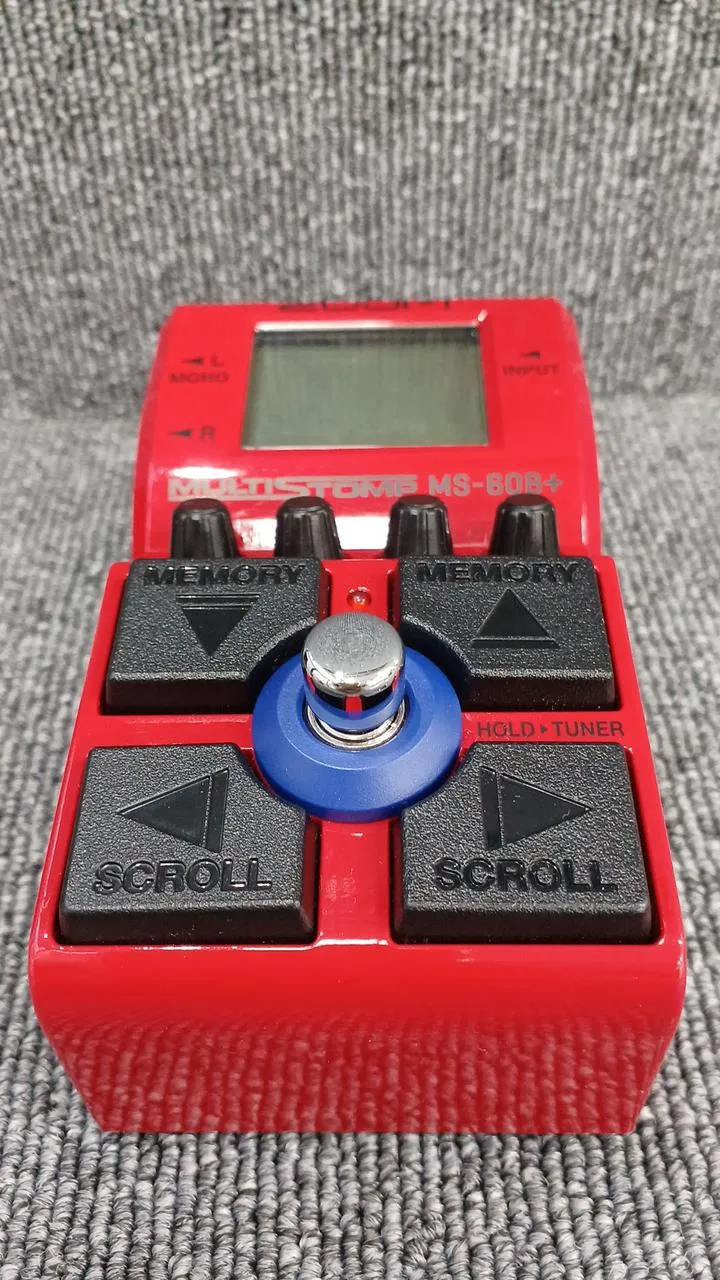 ZOOM Bass Multi-Effektgerät MS-60B+