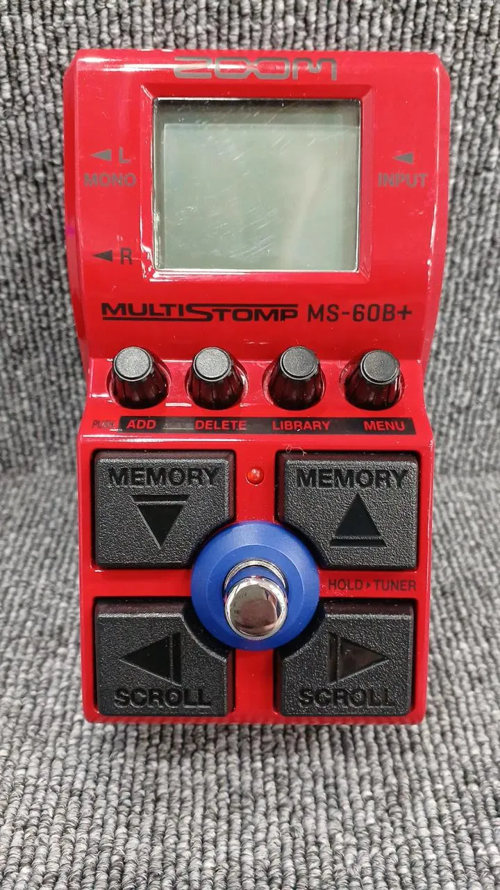 ZOOM Bass Multi-Effektgerät MS-60B+