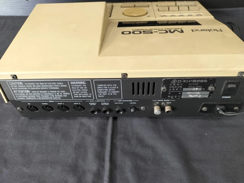 [SCHROTT] ROLAND Sequenzer MC-500