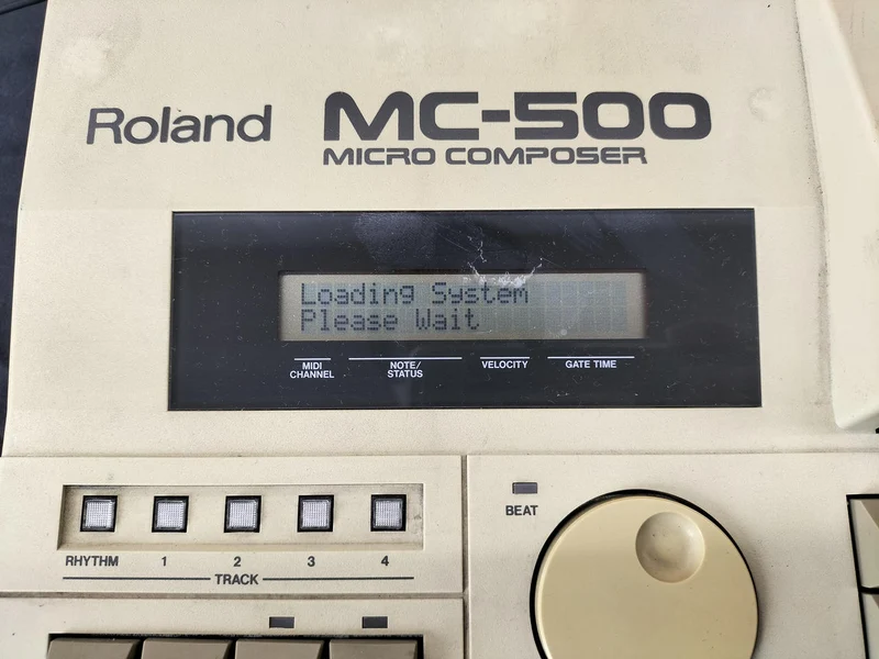 [SCHROTT] ROLAND Sequenzer MC-500