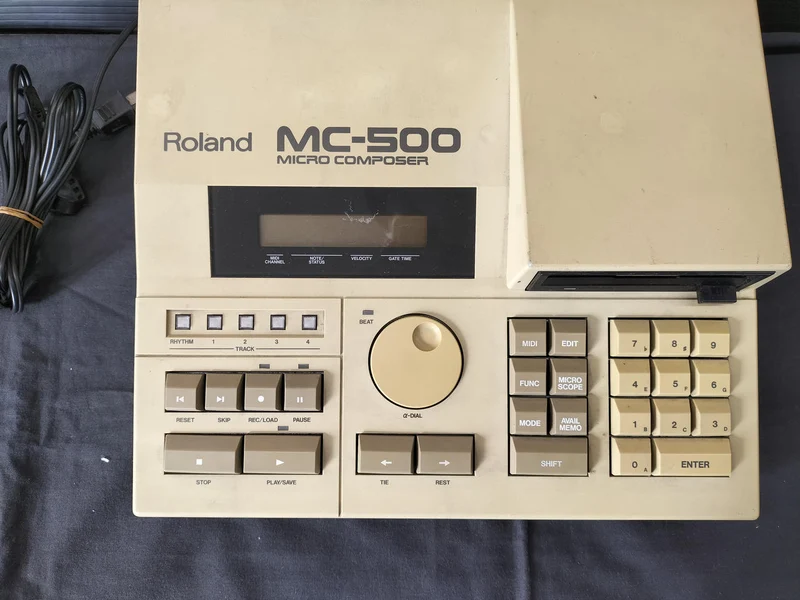 [SCHROTT] ROLAND Sequenzer MC-500