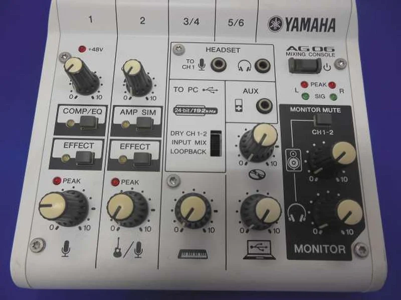 YAMAHA Analogmixer AG06