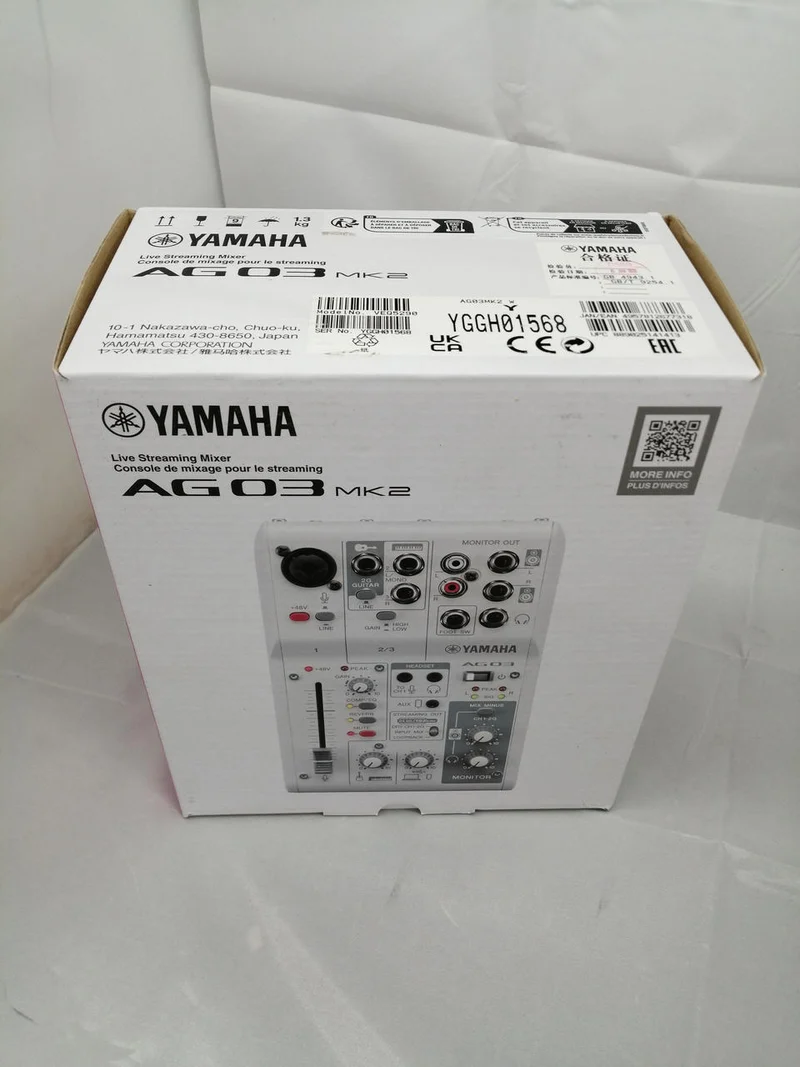 YAMAHA Mixer AG03MK2