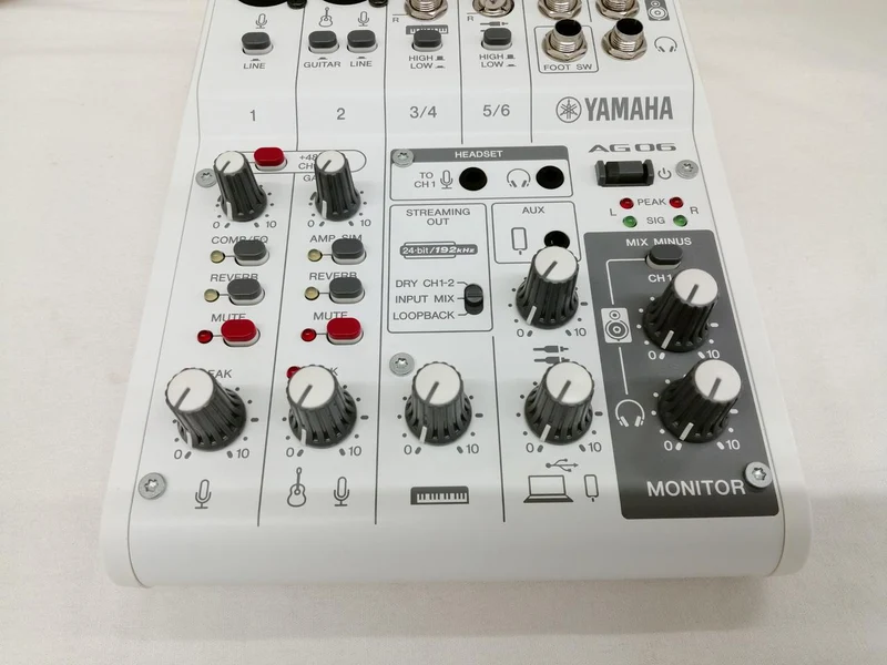YAMAHA Mixer AG06MK2