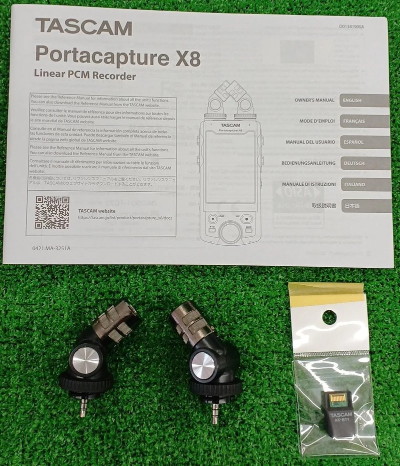 TASCAM Linear-PCM-Recorder PORTACAPTURE X8