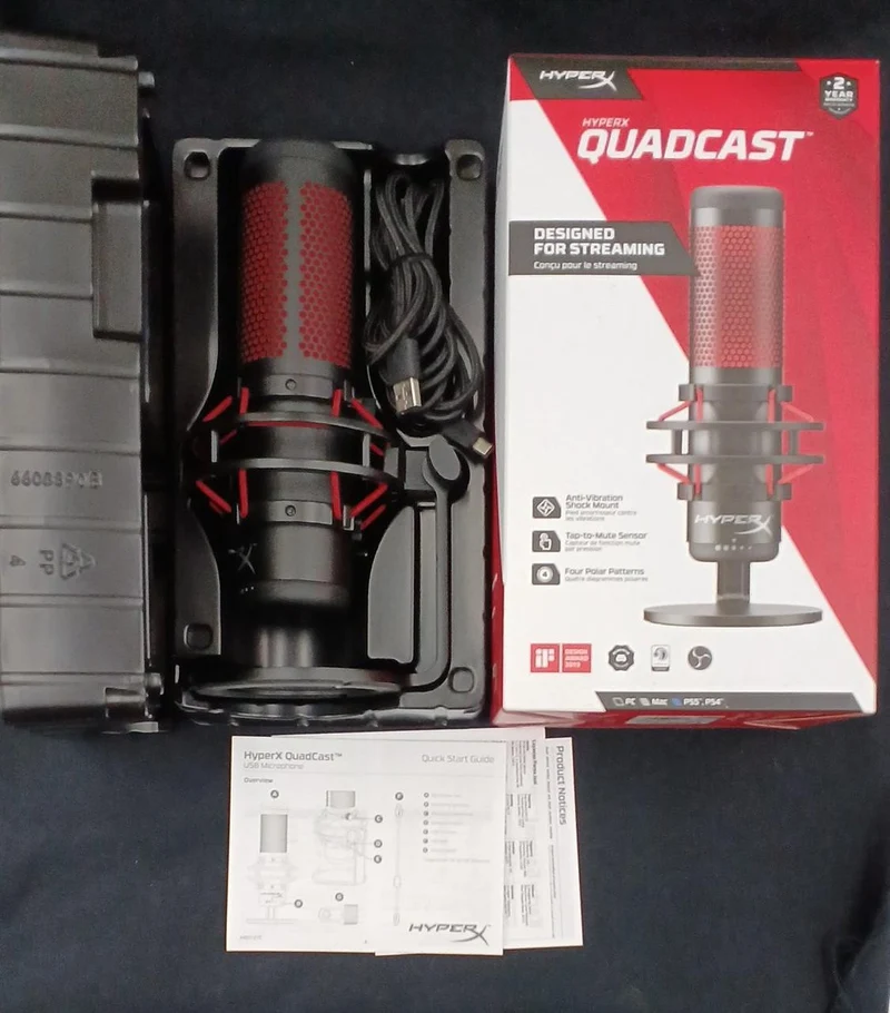 HYPERX USB-Mikrofon QUADCAST